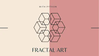 Fractal art with python