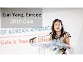 2016 CKA National Summit Gala Emcee Eun Yang