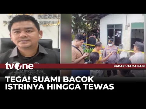 Dibakar Api Cemburu, Pria Bacok Istrinya Hingga Tewas Saat Tertidur Pulas