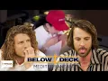 Below Deck Crew React To Chef Licking Raw Steaks Below Deck Med After Show