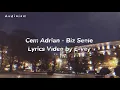 Cem Adrian - Biz Senle (Lyrics Video|E-Vey)