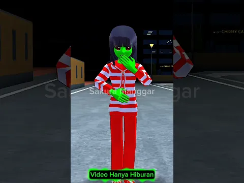 Zombie Bhoot Monster Mio Hit Police #sakuraschoolsimulator #shorts #sakuramanggar