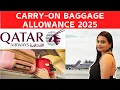 Qatar Airways Carry-On Baggage Policy 2025 How To Pack Laptop Smart Packing Hacks