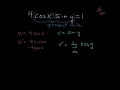 implicit differentiation with trig functions
