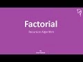 Recursion Algorithm Factorial - step by step guide