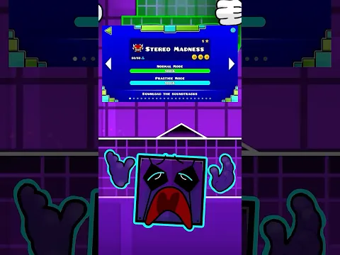 !SI SALTAS MUERES EN GEOMETRY DASH! #Shorts #geometrydash #imfernando