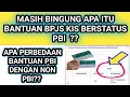 MASIH BINGUNG APA ITU BANTUAN BPJS KIS BERSTATUS PBI  ??