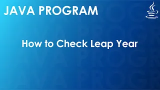Java Program to Check Leap Year Java Examples