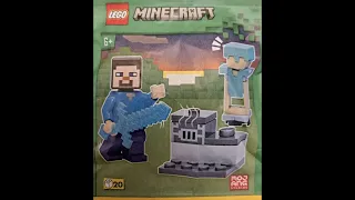 LEGO Instructions | Minecraft | 662317 | Steve with Diamond Armour | Magazine Gift