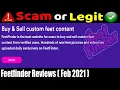 Feetfinder Reviews Feb 2021 Check Its Worth Must Watch Scam Adviser Reports