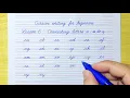Cursive writing for beginners Lesson 6 Connecting letters c a to z Cursive handwriting practice