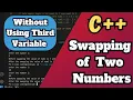 C Program to swap two numbers without using Thrid Variable Swapping of Two Numbers