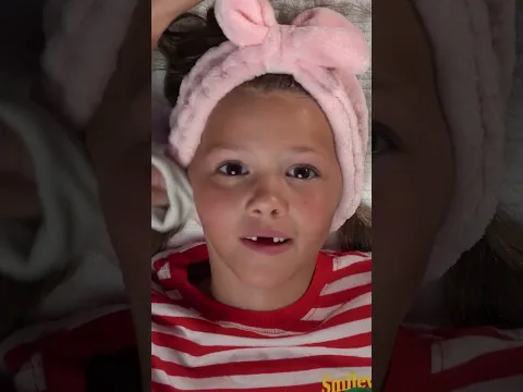ASMR Facial with My Daughter