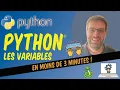 Les variables en Python