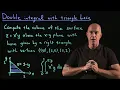 Double integral over a triangular region Lecture 25 Vector Calculus for Engineers