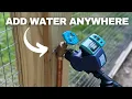 Add a Water Spigot Anywhere In Your Yard Extend a Hose Bib Water Faucet and Install Drip Irrigation