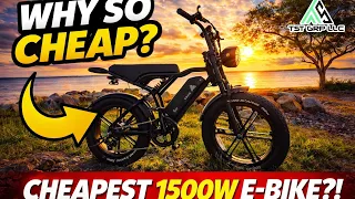 The Cheapest 1500W E-Bike TST R002
