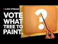 Lagu Oil Painting Livestream - Choose What Tree I Paint!