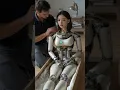 Humanoid Robot Unboxing.Let’s check it out. #humanoidrobot #robot#shorts #aiart