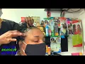 PROTECTIVE CORNROWS FOR FINE THIN EDGES