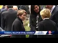 Kennedy family politicians gather for funeral of Ethel Kennedy