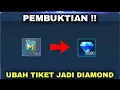 Download Lagu PEMBUKTIAN!! UBAH TIKET JADI DIAMOND - CARA MENGUBAH TIKET JADI DIAMOND MOBILE LEGENDS