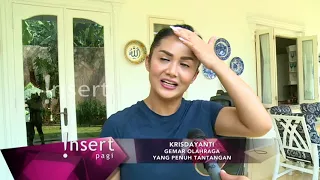 gaya krisdayanti saat berolahraga muay thai