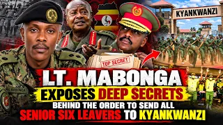 Lt. Mabonga Exposes Deep Secrets Behind the Order to Send All Senior Six Leavers to Kyankwanzi