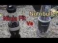 NurtriBullet vs Ninja Fit Blender Comparison