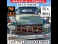BRIAN BEALER is Roundem Up FOR SALE 60 Different 1955 1957 Chevrolet Truck 5k Under