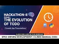 Hackathon-II Phase-I The Evolution of Todo - Console App Presentations