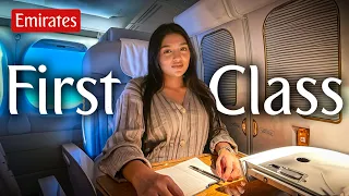 Traveling FIRST CLASS To DUBAI! (£15,000 Seat) | Uzma and Leena