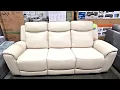 GILMAN CREEK SANDERS LEATHER POWER SOFA WITH POWER HEADRESTS Shop with us at Costco