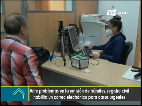 Ante problemas en la emisión de trámites, registro civil habilita un correo electrónico para casos urgentes
