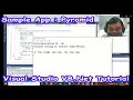 Visual Studio VB Net Tutorial - Simple Pyramid