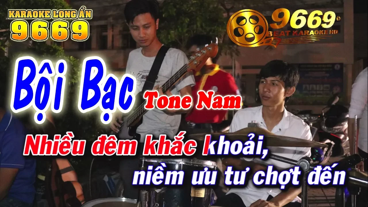 Karaoke Bội Bạc - Tone Nam | Nhạc sống KLA | Karaoke 9669