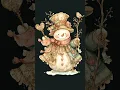 BoHo Christmas Fussy Cuts Junk Journal Printables