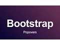 Bootstrap 3 Tutorial 88 - Popovers