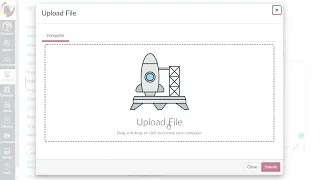 Linking a file with the Canvas RCE