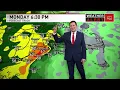 A Storm Team 10 Weather Alert is in effect on Monday