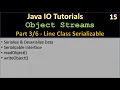 Java IO - Serialization Part 3