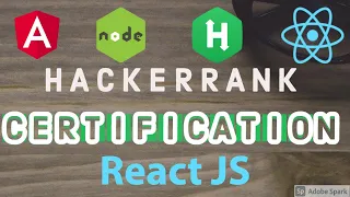 Hacker Rank React JS Certification Intermediate