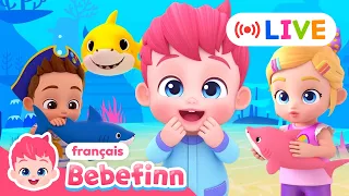 🔴EN DIRECT | Apprendre les Meilleures Chansons 🇫🇷🎵 #SharkMonth | 24 HEURES | Chansons pour Enfants