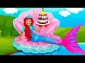 Lagu Sasha plays the princess contest and making her new room \u0026 dresses up as a mermaid