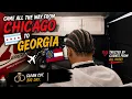 FROM CHICAGO TO GEORGIA WEDDING Mobile Barber Shop Transformation