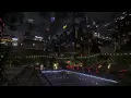 A Beautiful Rooftop Pool In A Cyberpunk City | Ambient Sounds and Music For Meditation Or Sleep |