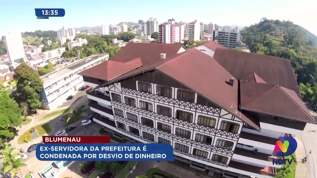 Ex-servidora da Prefeitura de Blumenau é condenada por desvio de dinheiro