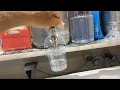 Unboxing Glass Laundry Detergent Dispenser
