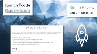 U2 Java Chapter 13 Studio Review Spa Day