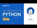 Learn Conditional Statement in Python Tamil Part 1 Bluekode Academy